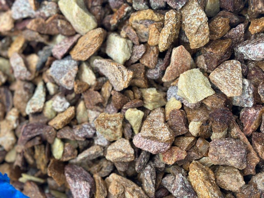 Златолит персиковый декоративная каменная крошка купить в Луховицах