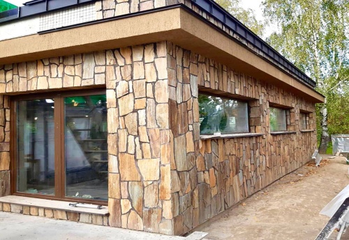 Плитняк кора дерева для фасада купить в Луховицах