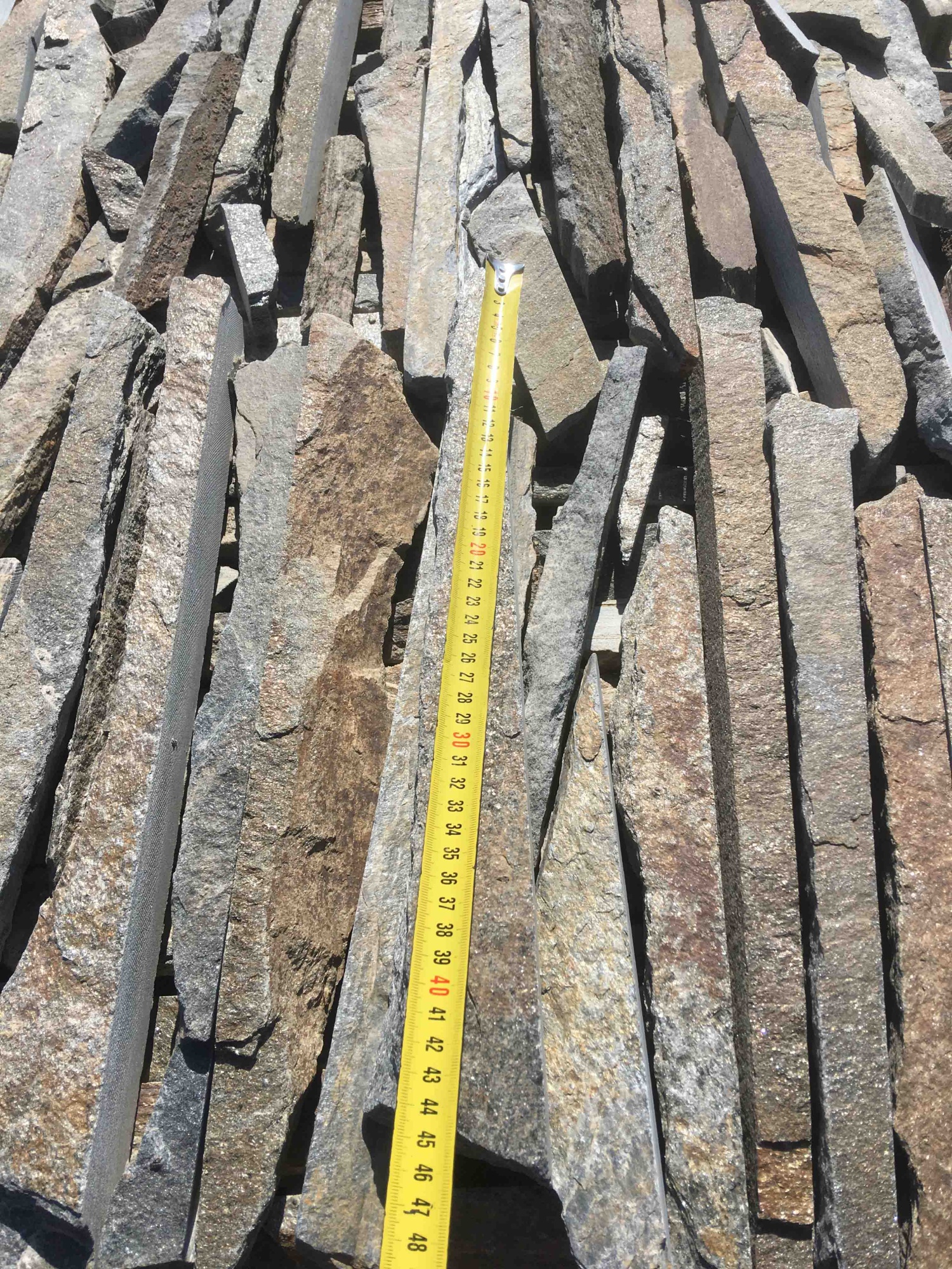 Горбушка златолит мультиколор для облицовки купить в Луховицах