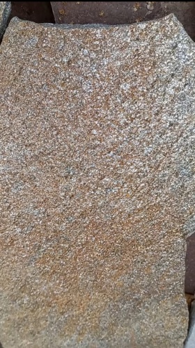 Плитняк златолит серебристый для цоколя, отмостки купить в Луховицах