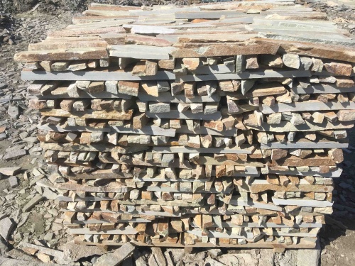 Горбушка златолит золотистый для облицовки купить в Луховицах