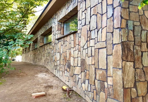 Плитняк кора дерева для цоколя, отмостки купить в Луховицах