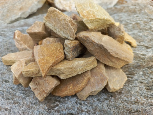 Златолит жёлтый декоративная каменная крошка купить в Луховицах