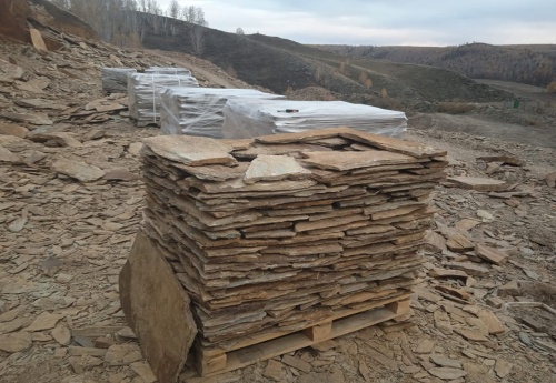 Плитняк кора дерева для цоколя, отмостки купить в Луховицах