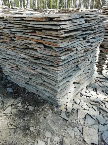 Плитняк златолит Уральский для цоколя, отмостки купить в Луховицах